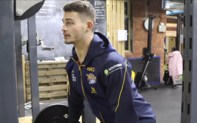 Laura Crane interviews and trains with Leeds Rhinos Stevie Ward