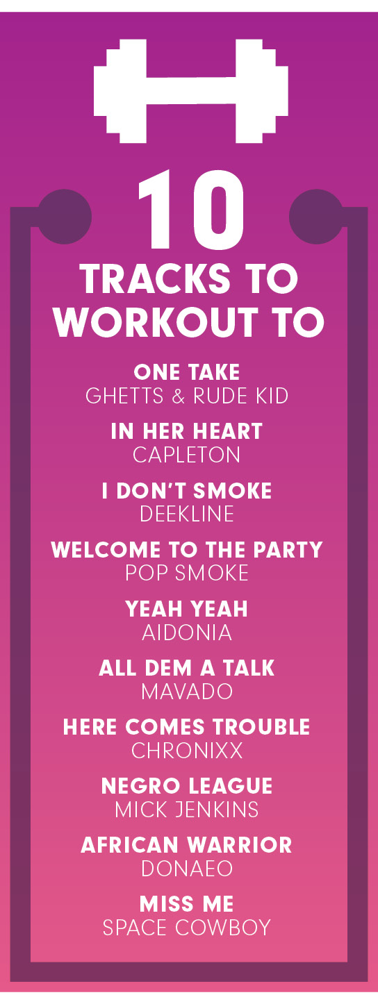 DJ Melody Kane top 10 workout playlist